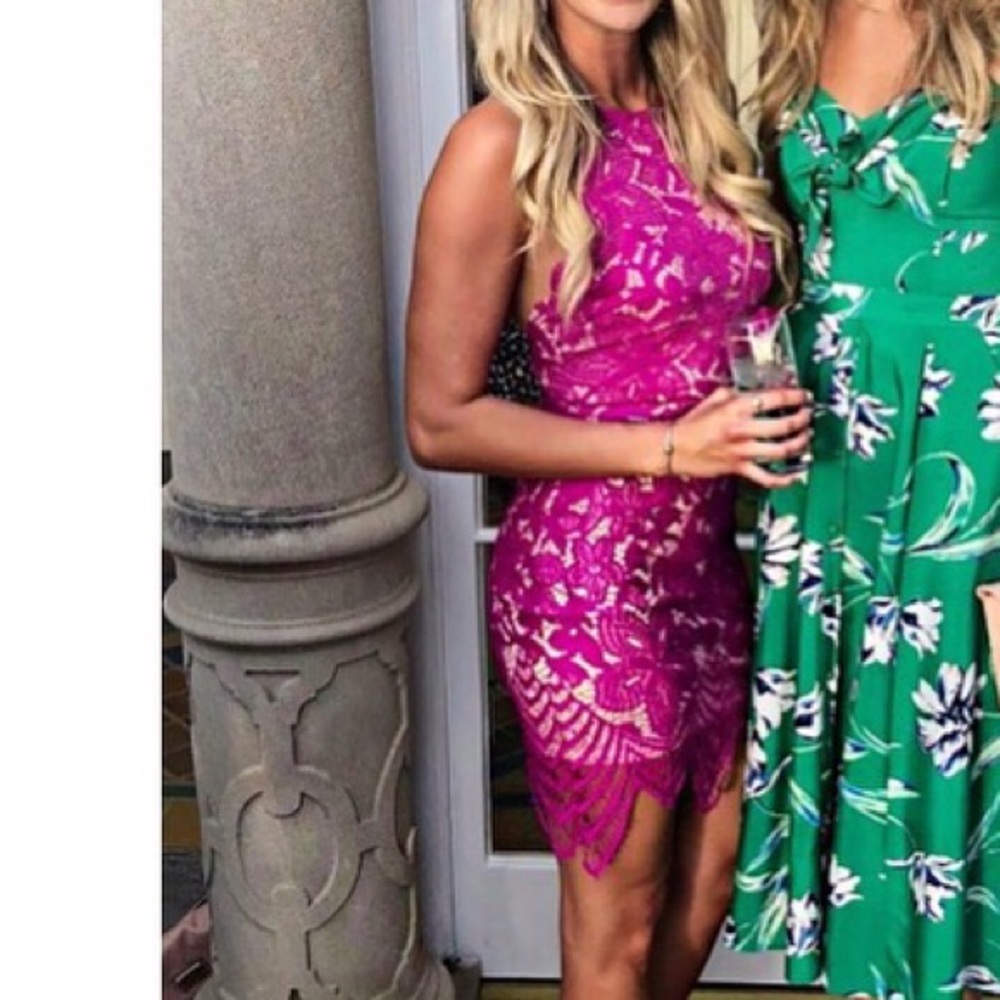 Mura boutique magenta dress size small